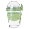 Take & Go Yogurt Cups, Colorful Set of 4 - CRYSTALIA GLASS